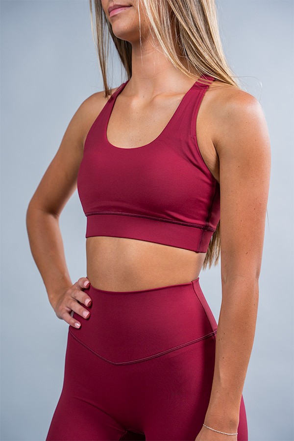 Booker High Impact Sports Bra Women Rimless Yoga Running Cross Straps  Underwear Sports Bra With Pads 