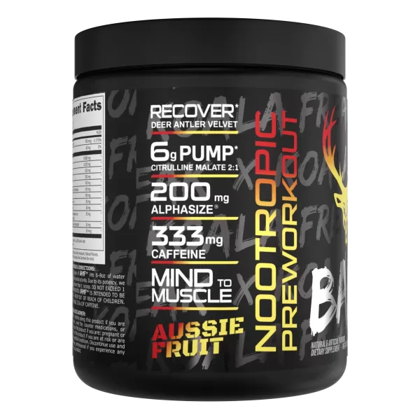 BAMF High Stimulant Nootropic Pre-Workout - Bucked Up