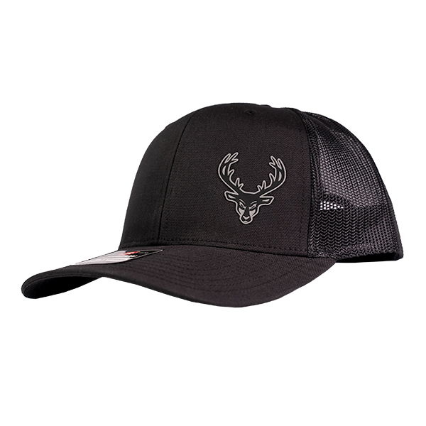 Richardson Blacked Out Trucker Hat - Bucked Up