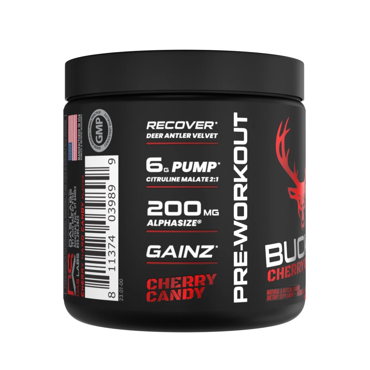 Candy Series Pre-Workout - Single Travel Tub - Bucked Up