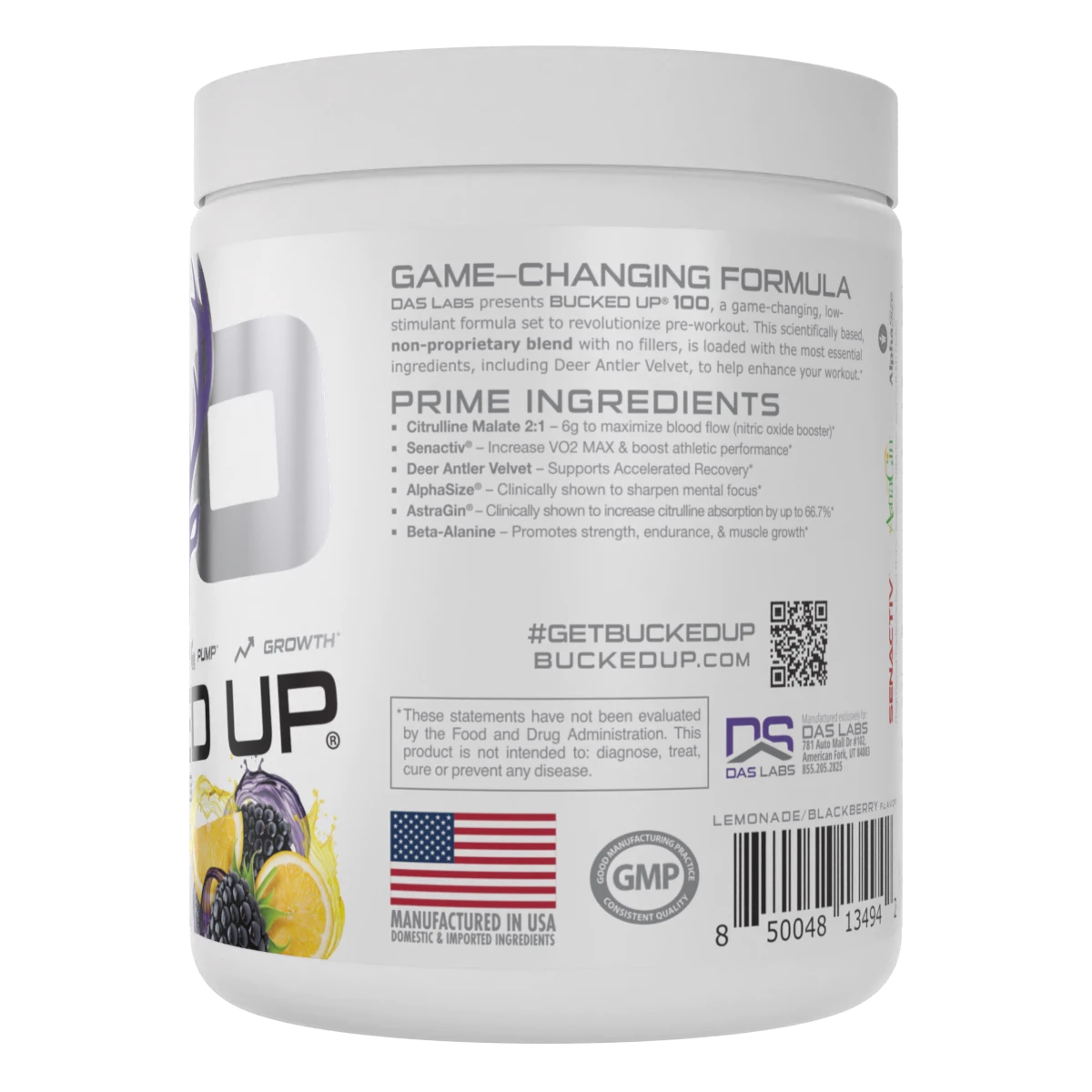 Bucked Up LFG Pre-Workout - Growth Nutrition & Supplements