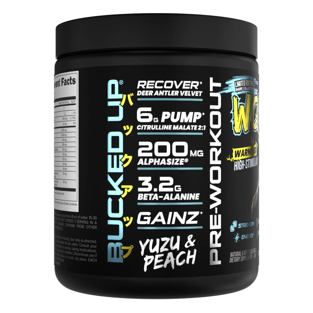 Best Pre-Workout Supplements | High Stimulant Pre-Workout - Bucked Up